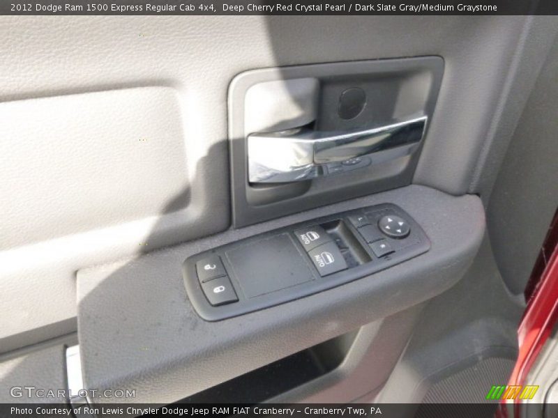 Deep Cherry Red Crystal Pearl / Dark Slate Gray/Medium Graystone 2012 Dodge Ram 1500 Express Regular Cab 4x4