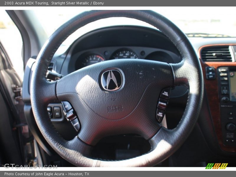 Starlight Silver Metallic / Ebony 2003 Acura MDX Touring