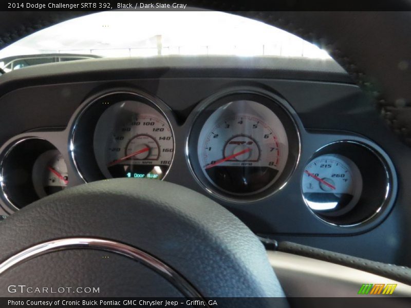 Black / Dark Slate Gray 2014 Dodge Challenger SRT8 392