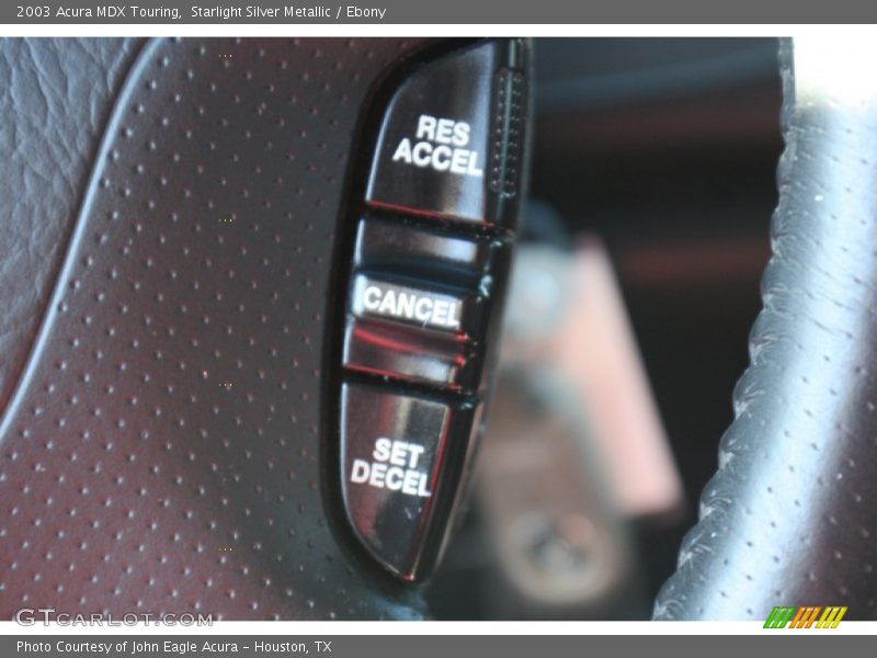 Starlight Silver Metallic / Ebony 2003 Acura MDX Touring
