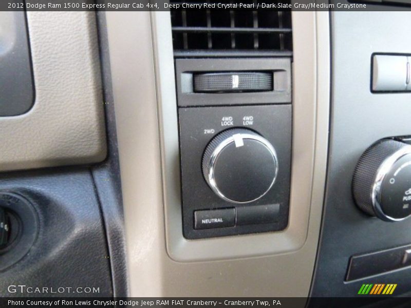 Deep Cherry Red Crystal Pearl / Dark Slate Gray/Medium Graystone 2012 Dodge Ram 1500 Express Regular Cab 4x4