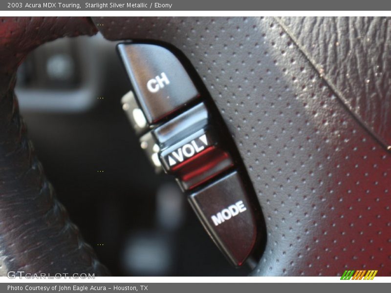 Starlight Silver Metallic / Ebony 2003 Acura MDX Touring