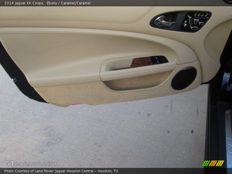 Ebony / Caramel/Caramel 2014 Jaguar XK Coupe