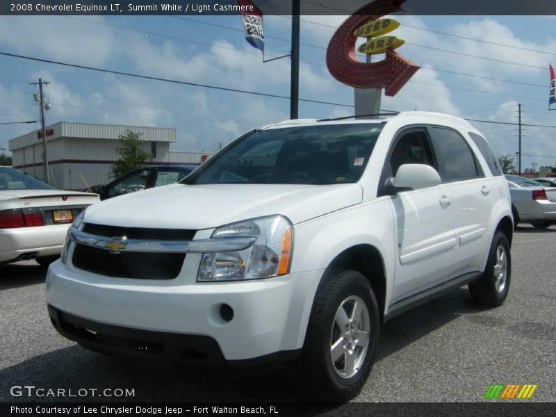Summit White / Light Cashmere 2008 Chevrolet Equinox LT