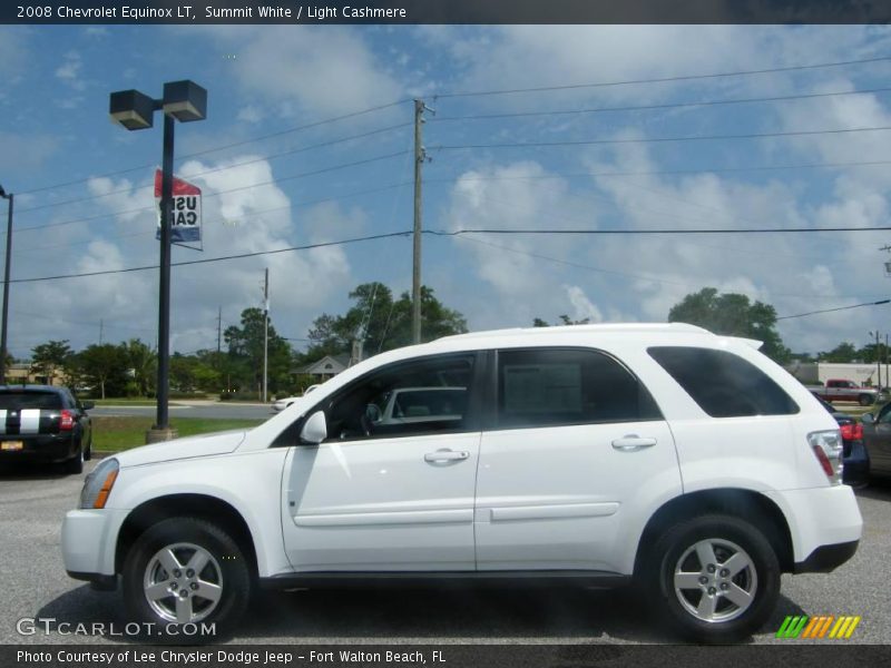 Summit White / Light Cashmere 2008 Chevrolet Equinox LT