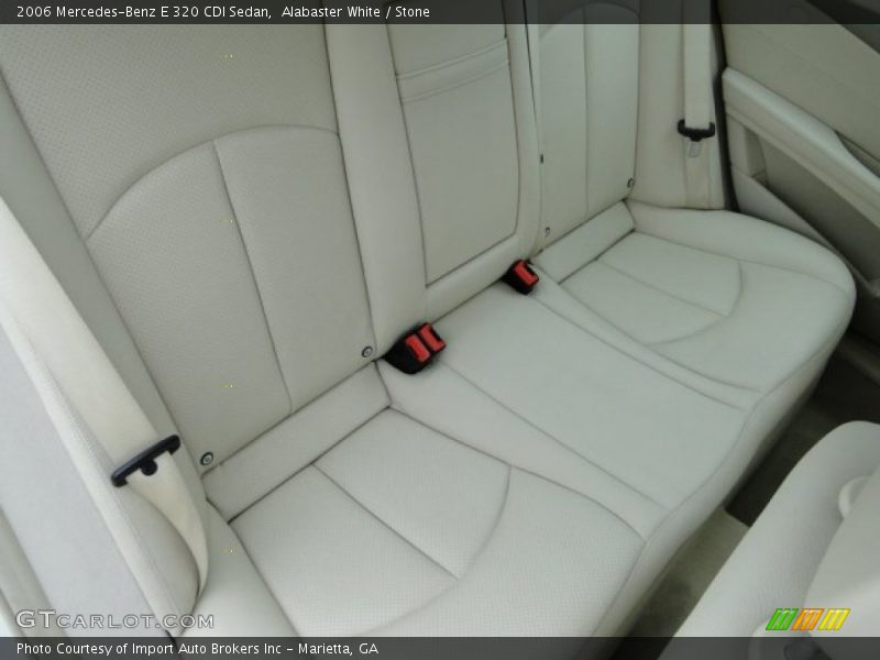 Alabaster White / Stone 2006 Mercedes-Benz E 320 CDI Sedan