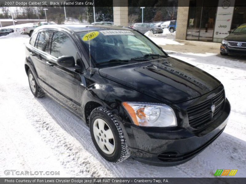 Black / Pastel Slate Gray 2007 Dodge Caliber SE