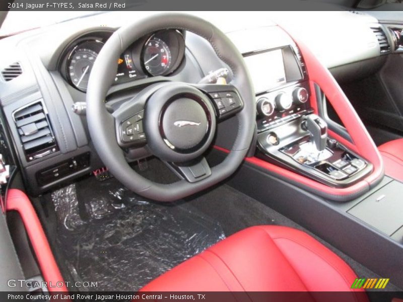 Salsa Red / Red 2014 Jaguar F-TYPE S