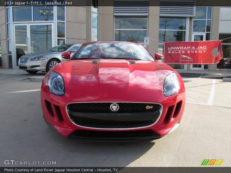 Salsa Red / Red 2014 Jaguar F-TYPE S