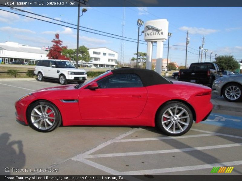  2014 F-TYPE S Salsa Red