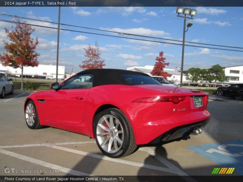 Salsa Red / Red 2014 Jaguar F-TYPE S