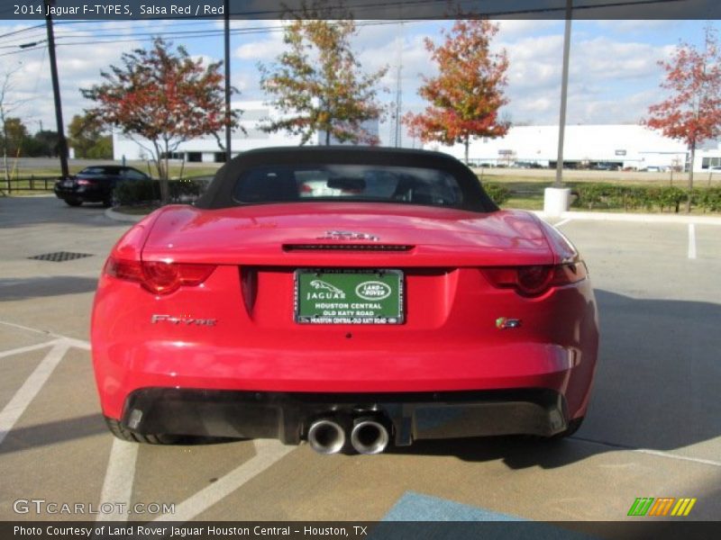 Salsa Red / Red 2014 Jaguar F-TYPE S