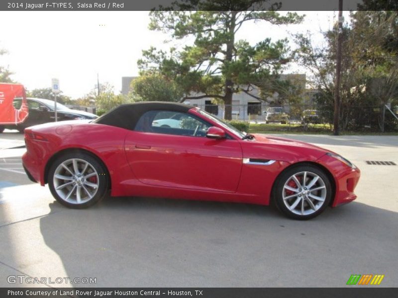  2014 F-TYPE S Salsa Red