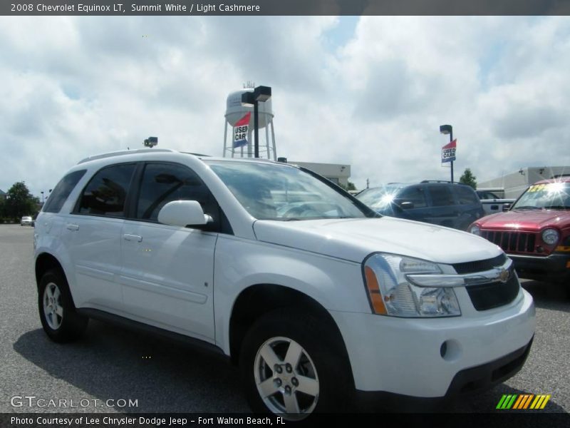 Summit White / Light Cashmere 2008 Chevrolet Equinox LT