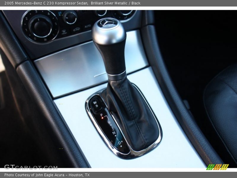 Brilliant Silver Metallic / Black 2005 Mercedes-Benz C 230 Kompressor Sedan