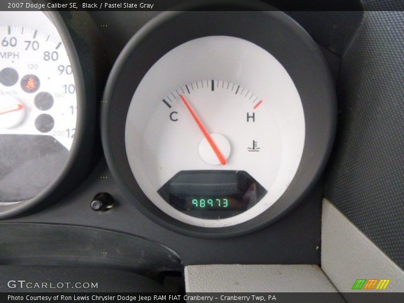 Black / Pastel Slate Gray 2007 Dodge Caliber SE