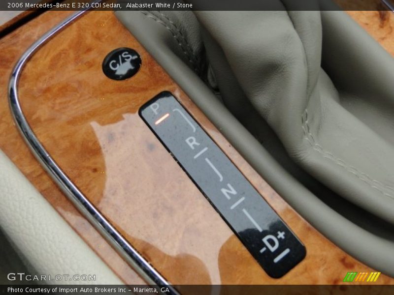 Alabaster White / Stone 2006 Mercedes-Benz E 320 CDI Sedan