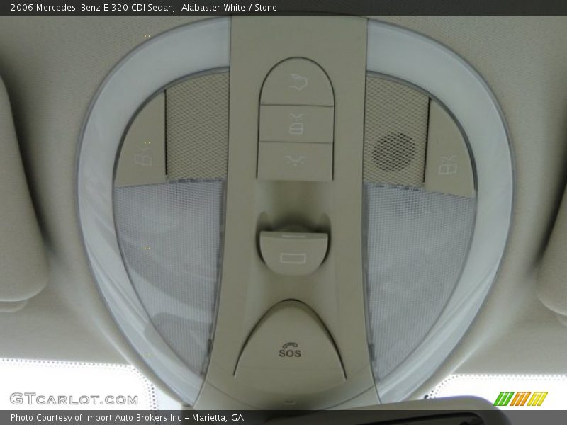 Alabaster White / Stone 2006 Mercedes-Benz E 320 CDI Sedan