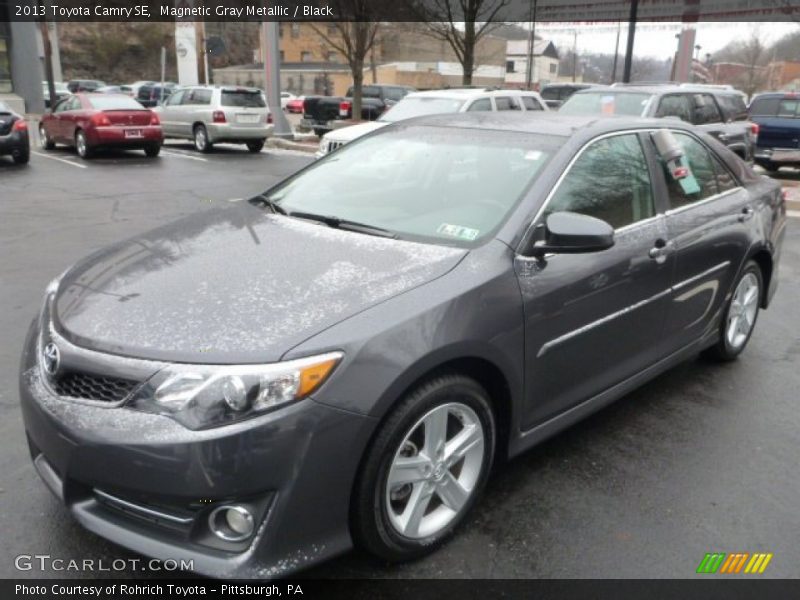 Magnetic Gray Metallic / Black 2013 Toyota Camry SE