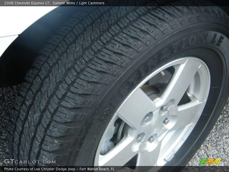Summit White / Light Cashmere 2008 Chevrolet Equinox LT
