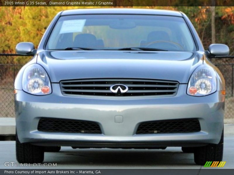 Diamond Graphite Metallic / Graphite 2005 Infiniti G 35 Sedan