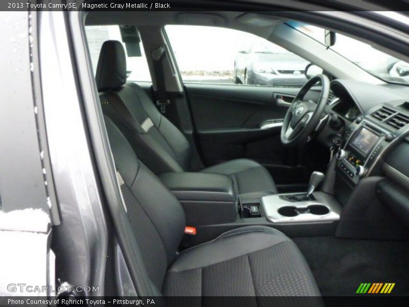 Magnetic Gray Metallic / Black 2013 Toyota Camry SE