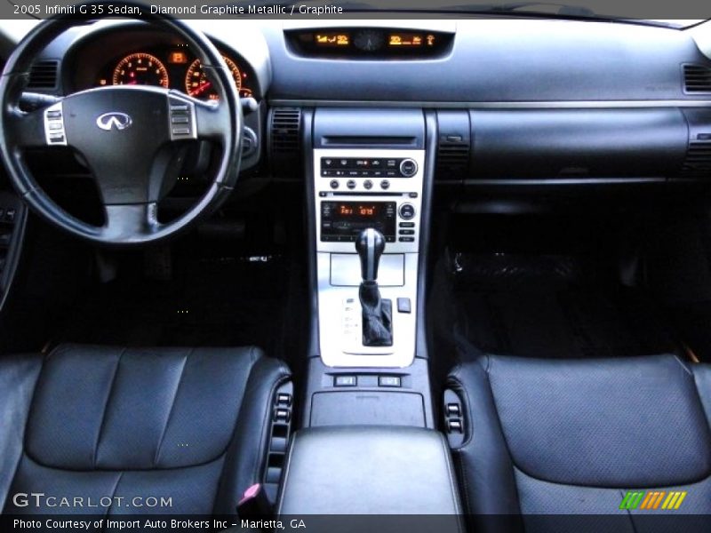 Diamond Graphite Metallic / Graphite 2005 Infiniti G 35 Sedan