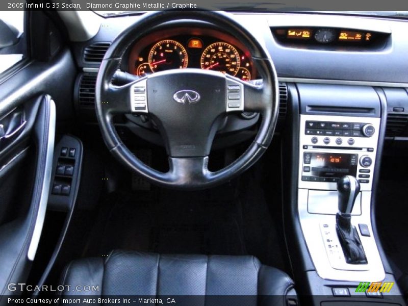 Diamond Graphite Metallic / Graphite 2005 Infiniti G 35 Sedan