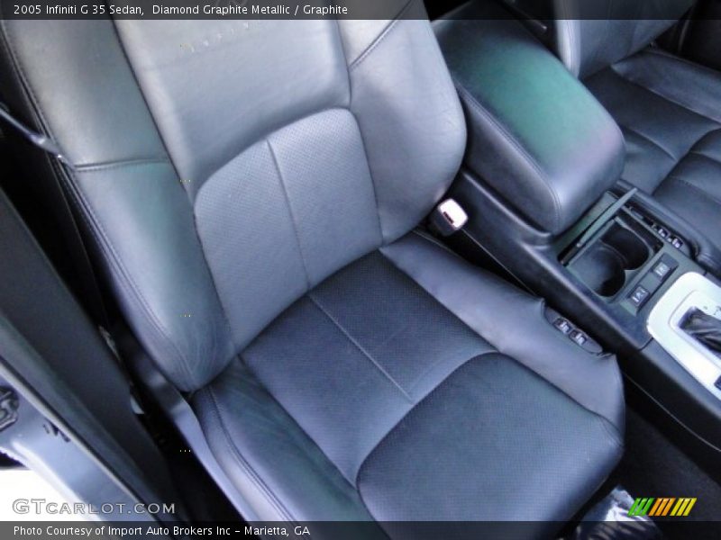 Diamond Graphite Metallic / Graphite 2005 Infiniti G 35 Sedan