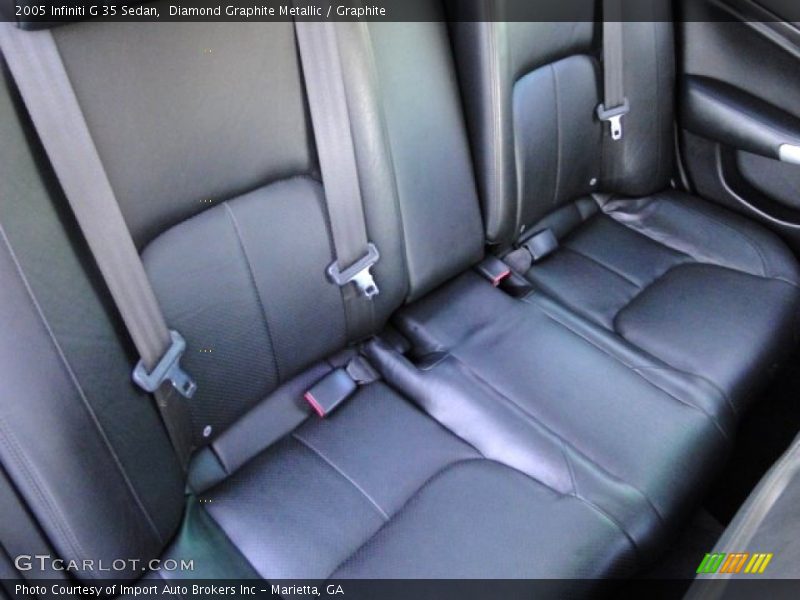 Diamond Graphite Metallic / Graphite 2005 Infiniti G 35 Sedan