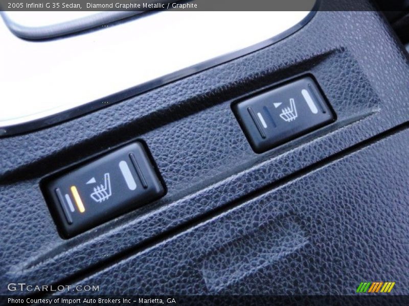 Diamond Graphite Metallic / Graphite 2005 Infiniti G 35 Sedan