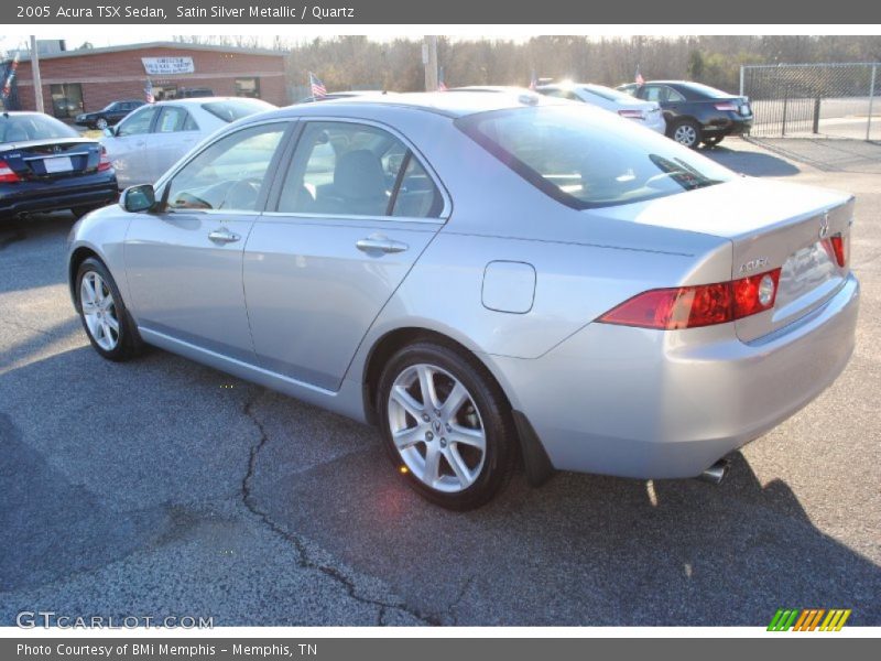 Satin Silver Metallic / Quartz 2005 Acura TSX Sedan