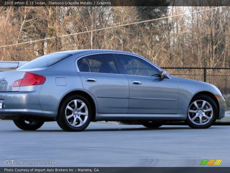 Diamond Graphite Metallic / Graphite 2005 Infiniti G 35 Sedan