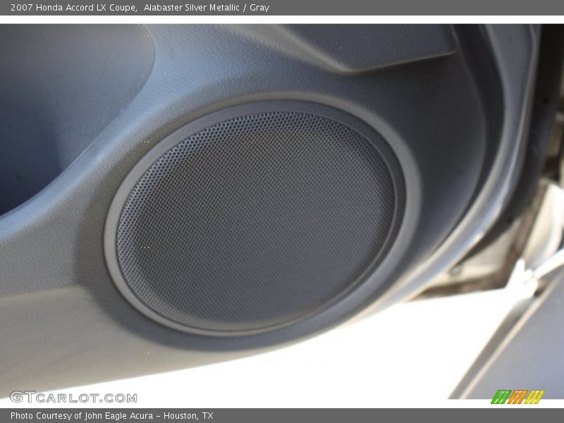 Alabaster Silver Metallic / Gray 2007 Honda Accord LX Coupe