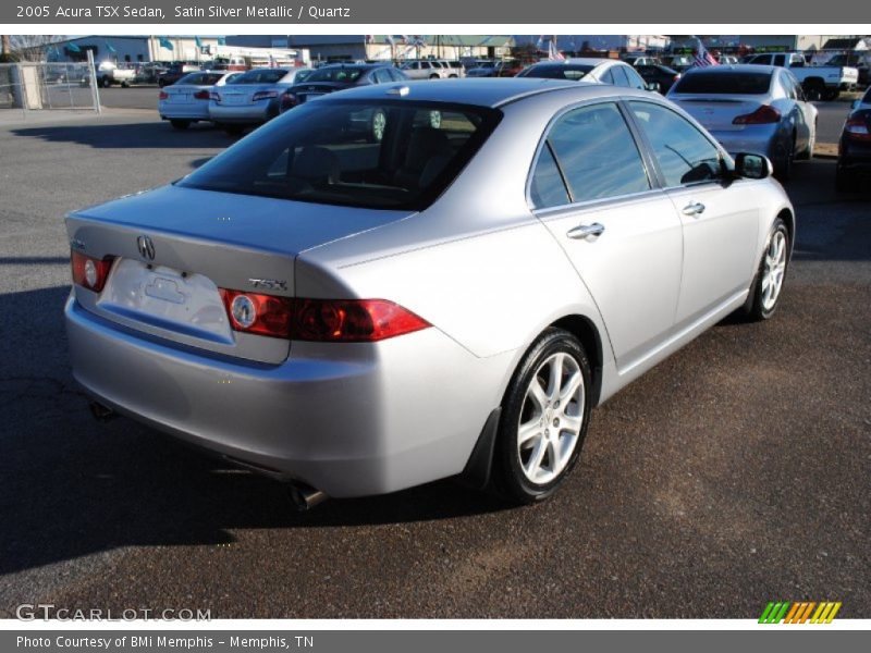 Satin Silver Metallic / Quartz 2005 Acura TSX Sedan