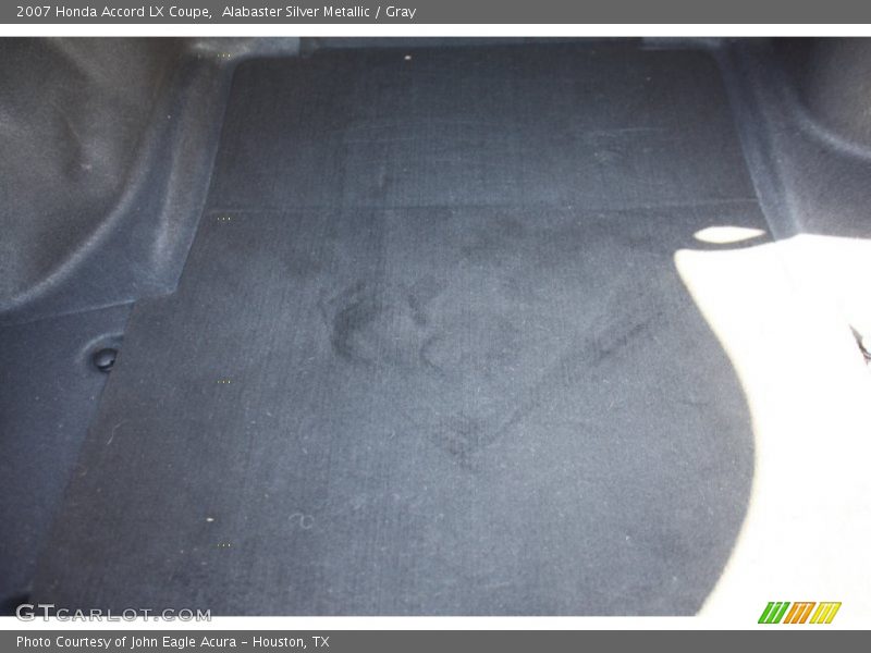 Alabaster Silver Metallic / Gray 2007 Honda Accord LX Coupe