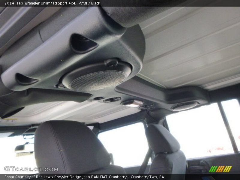 Anvil / Black 2014 Jeep Wrangler Unlimited Sport 4x4