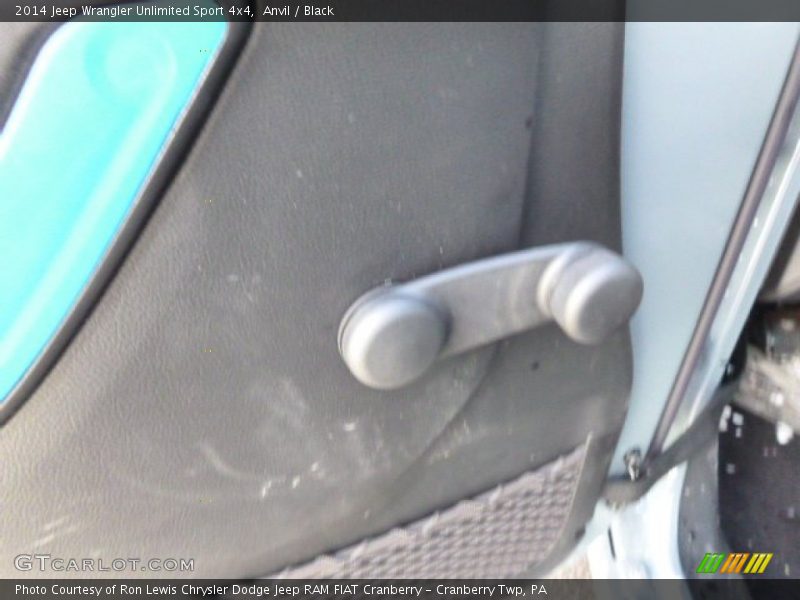 Anvil / Black 2014 Jeep Wrangler Unlimited Sport 4x4