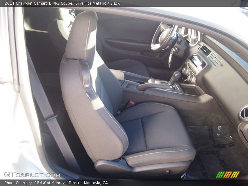 Silver Ice Metallic / Black 2011 Chevrolet Camaro LT/RS Coupe
