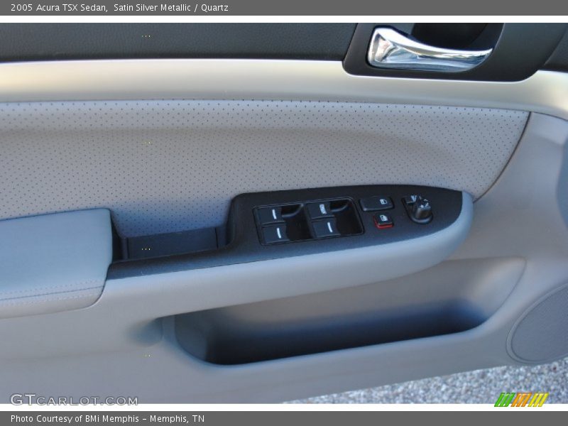 Satin Silver Metallic / Quartz 2005 Acura TSX Sedan