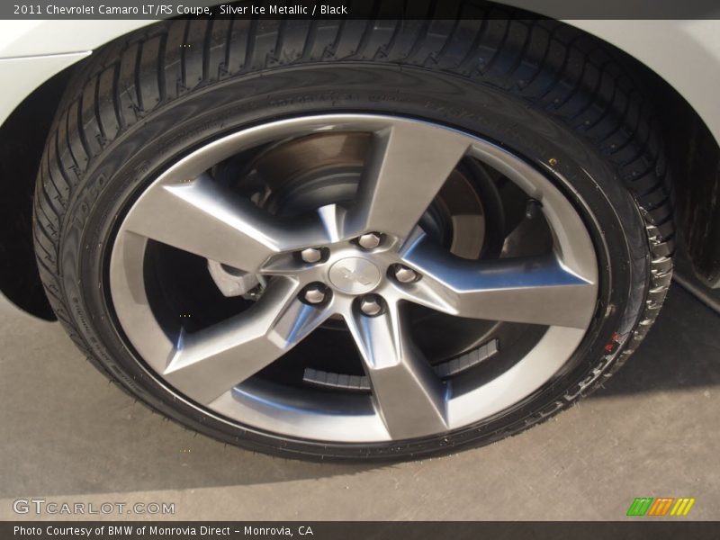 Silver Ice Metallic / Black 2011 Chevrolet Camaro LT/RS Coupe