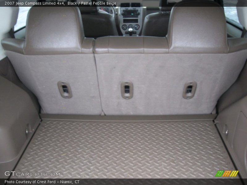 Black / Pastel Pebble Beige 2007 Jeep Compass Limited 4x4