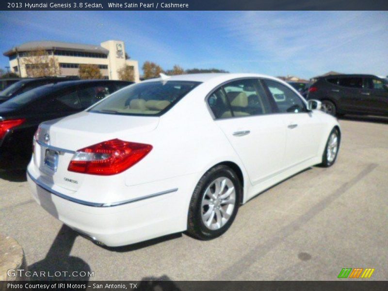 White Satin Pearl / Cashmere 2013 Hyundai Genesis 3.8 Sedan