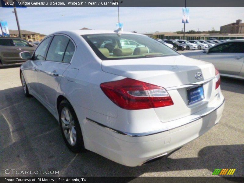 White Satin Pearl / Cashmere 2013 Hyundai Genesis 3.8 Sedan