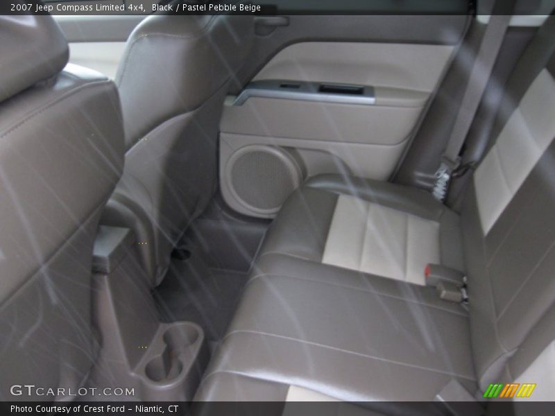 Black / Pastel Pebble Beige 2007 Jeep Compass Limited 4x4