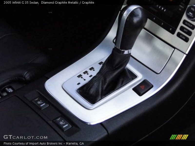 Diamond Graphite Metallic / Graphite 2005 Infiniti G 35 Sedan