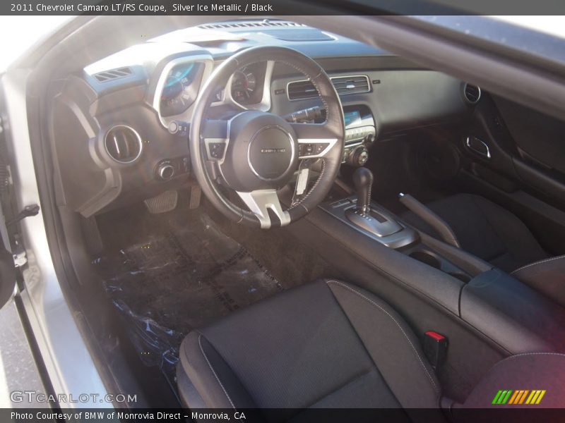 Silver Ice Metallic / Black 2011 Chevrolet Camaro LT/RS Coupe