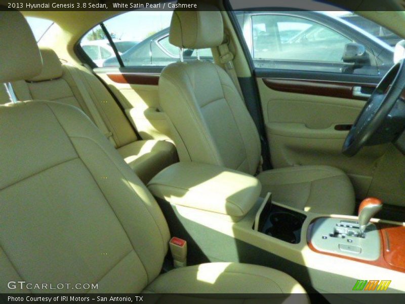 White Satin Pearl / Cashmere 2013 Hyundai Genesis 3.8 Sedan
