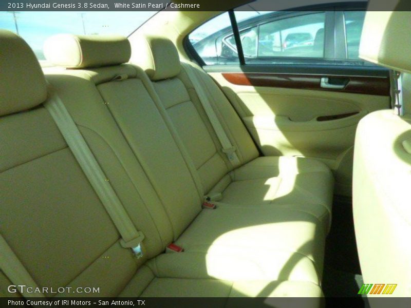 White Satin Pearl / Cashmere 2013 Hyundai Genesis 3.8 Sedan