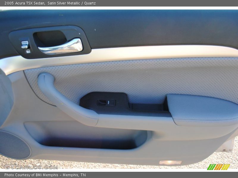 Satin Silver Metallic / Quartz 2005 Acura TSX Sedan